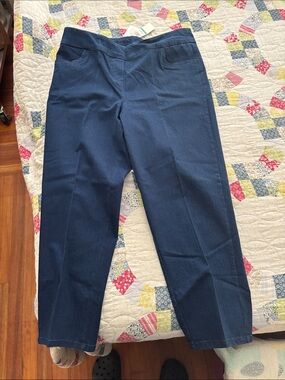 Allure Men's Dark Blue Straight-Leg Pants